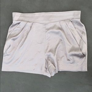 Tan Bebe shorts. Size medium. Like new.